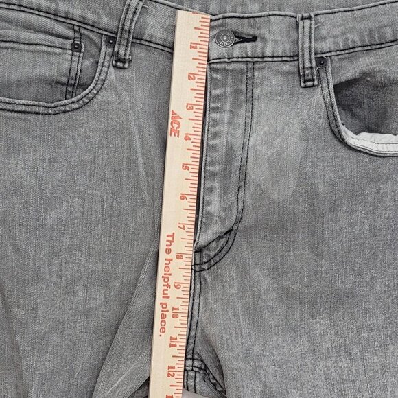 Levi’s 512 Gray Denim Jeans W36 L32 – Tapered Fit, Vintage Vibe - Picture 8 of 8